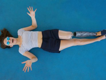 Robotlany -kék hatter